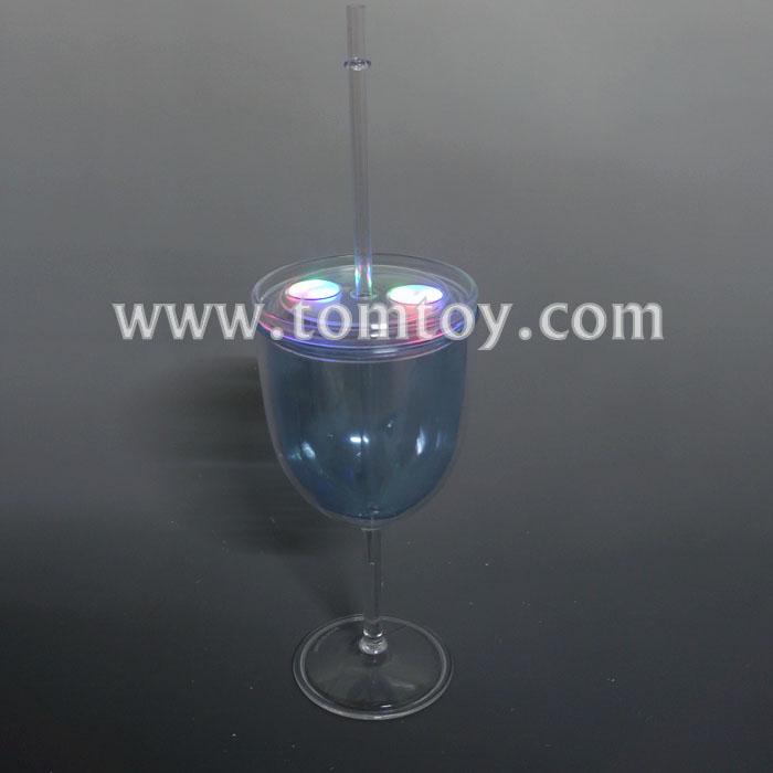 LED Light Up Wine Cocktail GlassesTomtoy