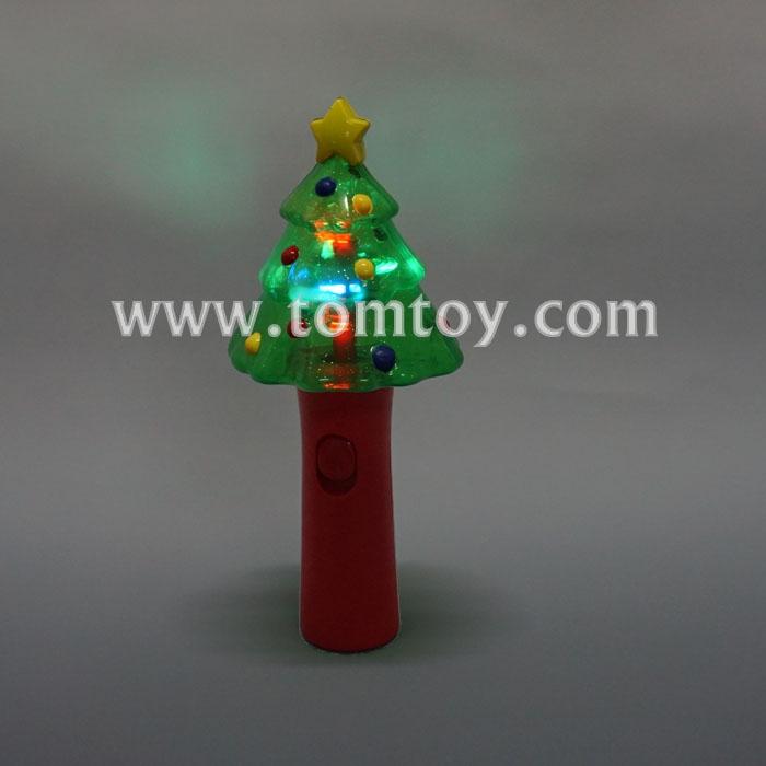 Light Up Christmas Tree Spinner WandTomtoy