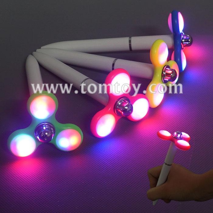 Light Up Pen With LED Fidget SpinnerTomtoy