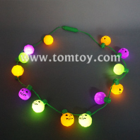 13 led colorful pumpkin necklace tm101-161-pgo