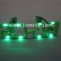 2019 led new year light up glasses tm03640-gn