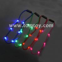6 led beaded necklaces tm041-110-a