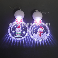 acrylic light up christmas ornament tm05335