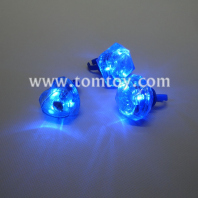 blue led rings with 3 shapes assorted tm02794-bl