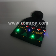 christmas led knitted hat tm04708