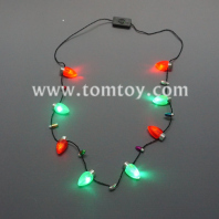 christmas led strawberry lights necklace tm03649