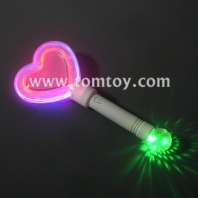 colorful heart shape led light up wand tm02020