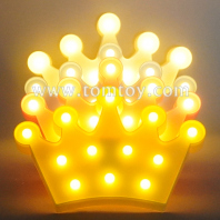 crown marquee led night light tm06492