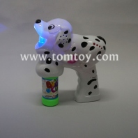 cute spotty dog led bubble gun tm02901
