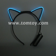 el wire cat ears headbands tm109-016-bl