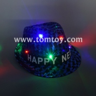 fashion light up sequin fedora hat tm03146