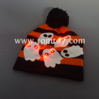ghost light up knitted hat tm03934