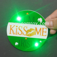 green led round badge tm08877