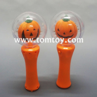 halloween pumpkin light up spinning wand tm03034