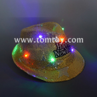 happy new year sequin fedora hat tm03145-yl