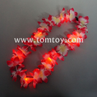 hawaiian ruffled flower leis necklace tm00651
