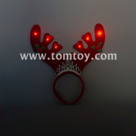 led antler halloween headband tm04612