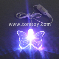 led butterfly pendant necklace tm000-066-butterfly-pl