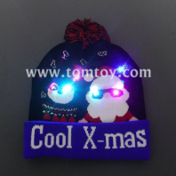 led christmas knitted hat tm06917