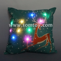 led christmas reindeer cushion tm03260