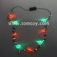 led christmas tree necklace tm03654