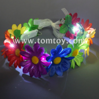 led crown floral garland tm03086-rainbow
