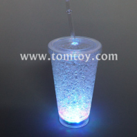 led cup with straw tm03680