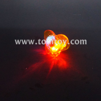 led flashing butterfly shaped jelly rings tm01944