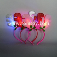 led flashing christmas headband reindeer antlers tm02735