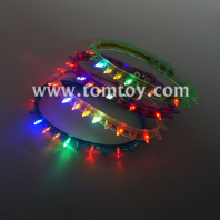 led flashing spike necklace tm01496