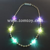led fleur-de-lys beads necklace tm03495