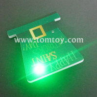 led green hat badge tm08872