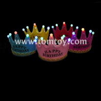 led happy birthday crown tm02716