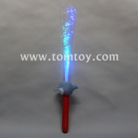 led light up dolphin fiber optic wand tm04034