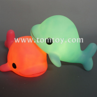 led light up dolphin piggy bank tm03232