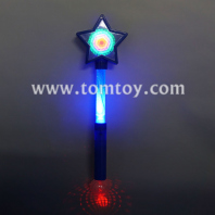 led light up star spinning wand tm03307-bl