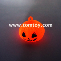 led pumpkin shaped squishy puffer balls tm02859