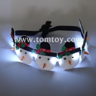 led snowman flashing headband tm02993