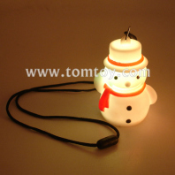 led snowman necklace tm00022