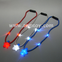 led star beaded necklace tm02635