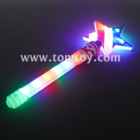 led star wand with american flag tm06789