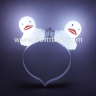 led white duck headband tm08696