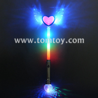 light up angel wing heart wand tm126-001-bl