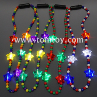 light up beads necklace assorted tm04386