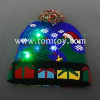 light up christmas knitted hat tm06906