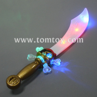 light up curved pirate saber tm013-061