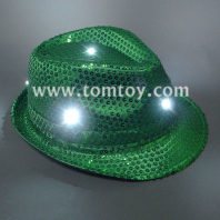 light up fedora hats tm000-051-gn