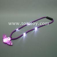 light up halloween bat necklace tm041-091
