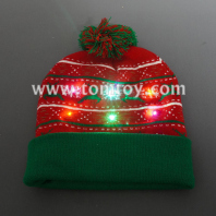 light up knitted hat for christmas tm06918