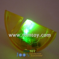 light up led orange shape drink garnish tm00191